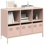 Vidaxl vidaXL Omarica roza 101,5x39x73,5 cm hladno valjano jeklo