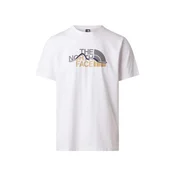 THE NORTH FACE Majica MNT LINE RG SS bela