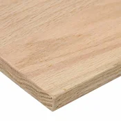 shumee vidaXL Podloge za stopnice 8 kosov 100x30x2 cm trdna hrastovina