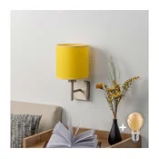 BRILAGI - LED zidno svetlo NUBILA 1xE27/60W/230V mat hrom/žuta
