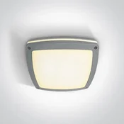 STROPNA SVETILKA LED 2x20W E27 IP54 SIVA DM67216/G
