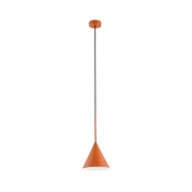 Luster na sajli FABO 1xE27/15W/230V O 17 cm u boji bakra
