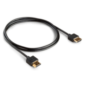 Meliconi HDMI kabel, tanak, 2 m, crna (497014)