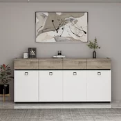 HANAH HOME Komoda Zara White Black