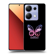 Silikonska prozirna maskica za Xiaomi Redmi Note 13 Pro 4G - Diamanty Purple