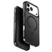 Premium ovitek UNIQ Clario MagClick™ za iPhone 17 Pro Max - Black