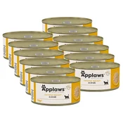 Applaws Konzerva za macke s pilecim prsima u juhi 12 x 156 g