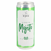 OSVEŽILNA GAZIRANA BREZALKOHOLNA PIJAČA MOJITO VIRGIN, COCKTAIL DANA, 0,33L