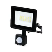 Nedis LLFLP16BLK - LED reflektor s senzorom pokreta i sumraka LED/20W/230V IP44