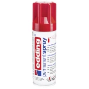Boja akrilna u spreju 200ml permanentna Edding 5200952 sjajna crvena