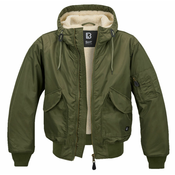 Moška bomber jakna (zimska) BRANDIT - CWU - 3188-olivna