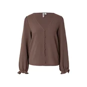 PIECES Bluza PCTIFFANY rjava
