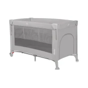 Lionelo - Potovalna postelja 3v1 ELLEN Grey Concrete