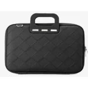 Torba BOMBATA Intrecciato 15,6/16 Black
