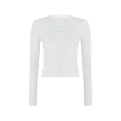 Calvin Klein Jeans Majica svetlo siva/bela