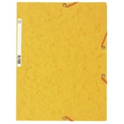 Kartoteke z gumico A4 400 g/m2 - temno rumena