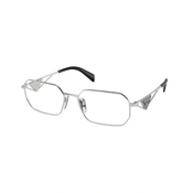 PRADA Okvir za naocare 0PR A53V 1BC1O1 54, Ženski, Srebrne boje