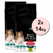 Purina PRO PLAN ADULT Medium Sensitive Digestion LAMB, 2x14 kg