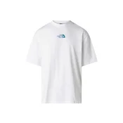 THE NORTH FACE Majica azur/bela