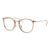 Ray-Ban RX7140 8124 M (49) Rjava/Kristalna