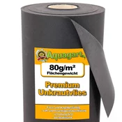 Aquagart 63 m2 vrtni flis flis za zastirko za plevel 80 g širok 1,8 m, (22074021)