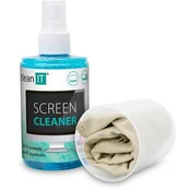 CLEAN IT Raztopina za čiščenje zaslona s krpo, 200 ml