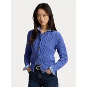 Polo Ralph Lauren Pletena jopica 211972104501 Modra Slim Fit