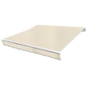 VIDAXL zložljiva tenda z motorjem, 600cm