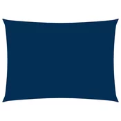 vidaXL Senčno jadro oksford blago pravokotno 3,5x5 m modro