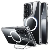 Hibridni ovitek ESR Classic Hybrid HaloLock Kickstand za Samsung Galaxy S26 - clear