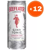 Beefeater Džin tonik koktel, 0.25l, 12 komada