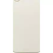 mobilNET silikonski ovitek za iPhone 16e, bel (vlakno)