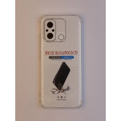 Redmi 12C transparent maska sa ojačanim ivicama ( 96201 )
