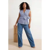 Trendyol Curve Ženska bluza Tbbss26Af00006, Plava