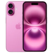 APPLE obnovljen pametni telefon iPhone 16 8GB/128GB, Pink