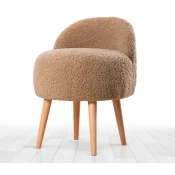 Atelier del Sofa Tabure 48x47x42cm, Braon