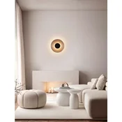 NOUS ZIDNA LAMPA LED /3000K/8W/72Lm/CRNA NICKEL & SMOKY NL9236498