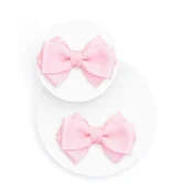 Sponke za čevlje s pentljico baby pink