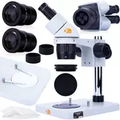 OEM Mikroskop Ganymede s MSGS-B-PS1 – Stereoskopski Daljnogled | Zoom 20/40X, Povečava do 10/80X