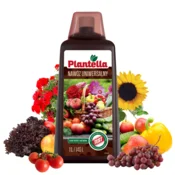 shumee PLANTELLA Univerzalno gnojilo za zelenjavo, sadje in cvetje sadnega drevja 1L