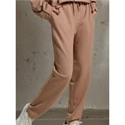 Sinsay - Soft touch pantalone sa dodatkom viskoze - BEŽ