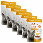 Calibra Cat Life Adult Puran v omaki 6 x 85 g