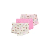 Lindex Spodnjice Cute Food golobje modra / roza / roza / bela