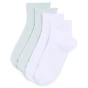 Womens Puma Womens Quarter Socks (2-Pack), Blue, Size 35/38, Women