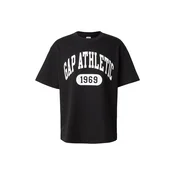 GAP Majica ATHLETIC črna/bela