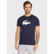 Lacoste Majica TH2042 Mornarsko modra Regular Fit