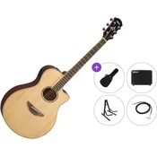 Yamaha APX600 Premium SET Natural Elektroakustična jumbo