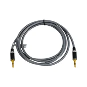 Kabel 3,5 mm stereo vtič - 3,5 mm stereo vtič slim vitalco HQ 2,5 m