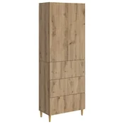 vidaXL Set omar 2 pcs 66 x 34,5 x 90 cm Inženirski les