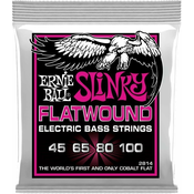 Ernie Ball 2814 Flatwound Cobalt Super Slinky